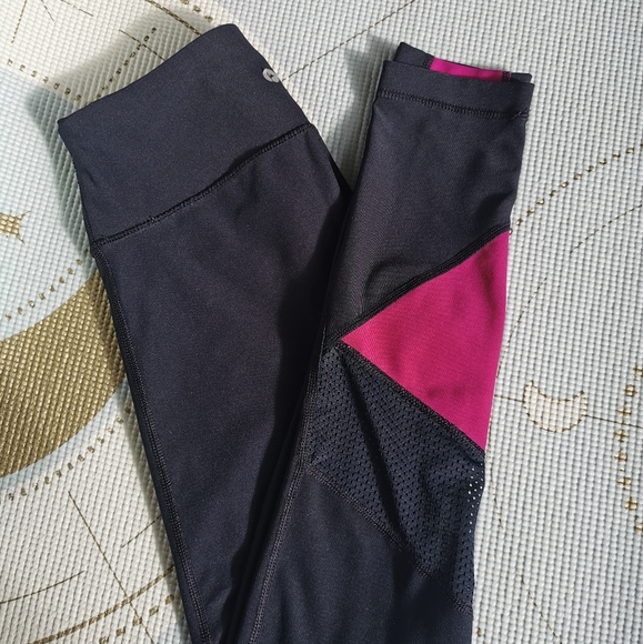 Pink, Grey and Black Leggings! - Picture 3 of 4